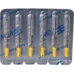 CC+File (363) (31 mm) (ISO 100), K-reszelő (kézzel), Fogantyú - műanyag ISO 100 sterilen csomagolva, ISO színkódolt, Nemesacél, 31 mm, 6 darab