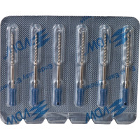 CC+File (363) (31 mm) (ISO 120), K-reszelő (kézzel), Fogantyú - műanyag ISO 120 sterilen csomagolva, ISO színkódolt, Nemesacél, 31 mm, 6 darab