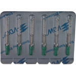 CC+File (363) (31 mm) (ISO 130), K-reszelő (kézzel), Fogantyú - műanyag ISO 130 sterilen csomagolva, ISO színkódolt, Nemesacél, 31 mm, 6 darab