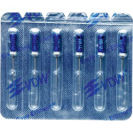 CC+File (373), Hedström reszelő, Fogantyú - műanyag ISO 30 sterilen csomagolva, röntgenopák, Nemesacél, 21 mm, 6 darab