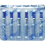 CC+File (373), Hedström reszelő, Fogantyú - műanyag ISO 60 sterilen csomagolva, röntgenopák, Nemesacél, 21 mm, 6 darab