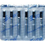 CC+File (373), Hedström reszelő, Fogantyú - műanyag ISO 80 sterilen csomagolva, röntgenopák, Nemesacél, 21 mm, 6 darab