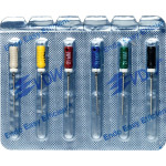 CC+File (373), Hedström reszelő, Fogantyú - műanyag ISO 45-80 sterilen csomagolva, röntgenopák, Nemesacél, 21 mm, 6x1 darab