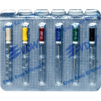 CC+File (373), Hedström reszelő, Fogantyú - műanyag ISO 45-80 sterilen csomagolva, röntgenopák, Nemesacél, 21 mm, 6x1 darab