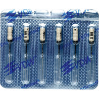 CC+File (373), Hedström reszelő, Fogantyú - műanyag ISO 15 sterilen csomagolva, röntgenopák, Nemesacél, 31 mm, 6x1 darab