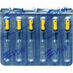 CC+File (373), Hedström reszelő, Fogantyú - műanyag ISO 20 sterilen csomagolva, röntgenopák, Nemesacél, 31 mm, 6x1 darab