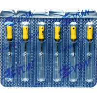 CC+File (373), Hedström reszelő, Fogantyú - műanyag ISO 20 sterilen csomagolva, röntgenopák, Nemesacél, 31 mm, 6x1 darab