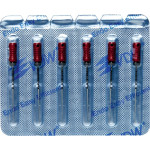 CC+File (373), Hedström reszelő, Fogantyú - műanyag ISO 25 sterilen csomagolva, röntgenopák, Nemesacél, 31 mm, 6x1 darab