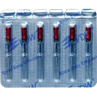 CC+File (373), Hedström reszelő, Fogantyú - műanyag ISO 25 sterilen csomagolva, röntgenopák, Nemesacél, 31 mm, 6x1 darab