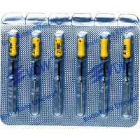 CC+File (373), Hedström reszelő, Fogantyú - műanyag ISO 50 sterilen csomagolva, röntgenopák, Nemesacél, 31 mm, 6x1 darab