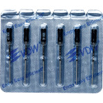 CC+File (373), Hedström reszelő, Fogantyú - műanyag ISO 80 sterilen csomagolva, röntgenopák, Nemesacél, 31 mm, 6x1 darab