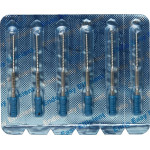 CC+File (373), Hedström reszelő, Fogantyú - műanyag ISO 120 sterilen csomagolva, röntgenopák, Nemesacél, 31 mm, 6x1 darab