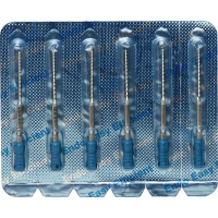 CC+File (373), Hedström reszelő, Fogantyú - műanyag ISO 120 sterilen csomagolva, röntgenopák, Nemesacél, 31 mm, 6x1 darab