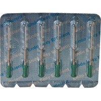 CC+File (373), Hedström reszelő, Fogantyú - műanyag ISO 130 sterilen csomagolva, röntgenopák, Nemesacél, 31 mm, 6x1 darab