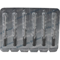 CC+File (373), Hedström reszelő, Fogantyú - műanyag ISO 140 sterilen csomagolva, röntgenopák, Nemesacél, 31 mm, 6x1 darab