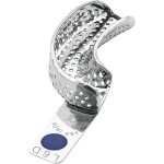 PERMA-LOCK Abformlöffel - 1 db, felső bal alsó jobb parciális, perforált, kék, 2804-L6D - 2804-L6D