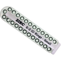 EZ-ID Markierungsringe - 25 darabos csomag, szürke, Ø 3 mm - 70Z100I