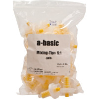 Müller-Omicron Mischkanülen gelb 5:1 - 40 darabos csomag, sárga, 5:1 - 51401