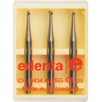Chirurgie Fräser HM C141 - 3 darabos csomag, RAL, Figur 001, ISO 014 - C141.205.014