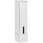 Becherspender - 1 db, silber, 85 x 85 x 360 mm - jan.50