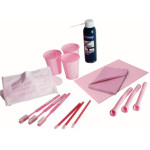 Monoart (Colour Line), Dental-szet, Karton, Egyszerhasználatos termék, rózsaszín, 1 Csomag