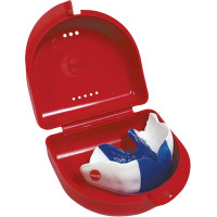 Signature Mouthgard Box, Tároló box, piros, Műanyag, 5 darab