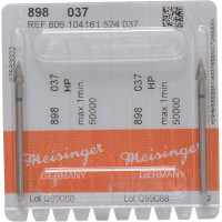 Diamanten 898, gyémántcsiszoló, kék, ISO 037, HP, 2 darab