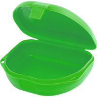 Retainer Box, (79 x 70 x 25 mm), Tároló box, zöld, neon, 12 darab