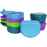 Schienen/Retainerboxen - Packung 12 Stück tief sortiert - 25X550