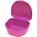 Retainer Box, (79 x 70 x 38 mm), Tároló box, magenta, neon, 12 darab