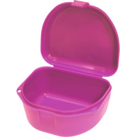 Retainer Box, (79 x 70 x 38 mm), Tároló box, magenta, neon, 12 darab