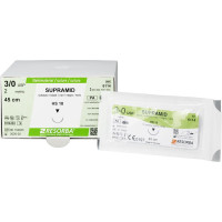 RESORBA® Supramid - 36 darabos csomag, , fekete, 45 cm, HS 18, USP 3/0 - 6114 RESORBA® Supramid - 36 darabos csomag, , fekete, 45 cm, HS 18, USP 3/0 - 6114