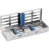 KKD® Instrumenten-Kassetten - 1 db, szürke, für 5 Instrumente - 11993GR