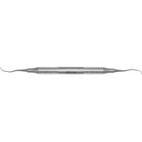 KKD® mf EASY CLEAN Gracey Küretten - 1 db, Figur 1/2, für felső, für alsó, Frontzahnbereich, leichte Abwinkelung - 14400