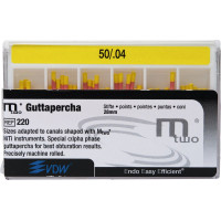 Mtwo (28 mm) (4 %) (ISO 50), Guttapercha-csúcs, ISO 50 rózsaszín, Guttapercha, 28 mm, 60 darab
