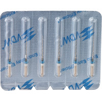 Mtwo (16 ¦ 21 mm) (4 %) (ISO 45), Gyökércsatorna reszelő (kézzel), Könyökdarab (CA, Ø 2,35 mm, ISO 204) ISO 45 sterilen csomagolva, forgó, Nikkel-titán, 16 - 21 mm, 6 darab