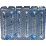 Mtwo (16 ¦ 21 mm) (6 %) (ISO 30), Gyökércsatorna reszelő (kézzel), Könyökdarab (CA, Ø 2,35 mm, ISO 204) ISO 30 sterilen csomagolva, forgó, Nikkel-titán, 16 - 21 mm, 6 darab