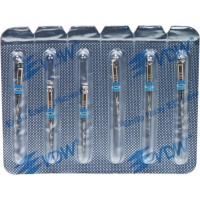 Mtwo (16 ¦ 21 mm) (6 %) (ISO 30), Gyökércsatorna reszelő (kézzel), Könyökdarab (CA, Ø 2,35 mm, ISO 204) ISO 30 sterilen csomagolva, forgó, Nikkel-titán, 16 - 21 mm, 6 darab