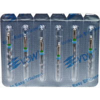 Mtwo (16 ¦ 21 mm) (6 %) (ISO 35), Gyökércsatorna reszelő (kézzel), Könyökdarab (CA, Ø 2,35 mm, ISO 204) ISO 35 sterilen csomagolva, forgó, Nikkel-titán, 16 - 21 mm, 6 darab