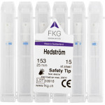 Hedström reszelő, Standard SMG, 25 mm ISO 010, 6 darab