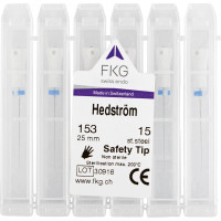 Hedström reszelő, Standard SMG, 25 mm ISO 010, 6 darab