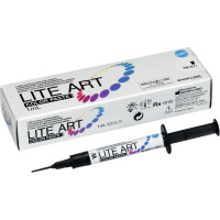 Lite Art (W), Színezofesték, fecskendő, fehér, fluoreszkáló, 1 ml, 1 darab