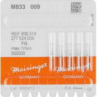 Diamanten 833, gyémántcsiszoló, kék, ISO 009, FG, 5 darab