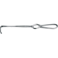 Wundhaken nach Langenbeck - 1 db, HSF 053-04, Figur 4, 40 x 11 mm - HSF 053-04