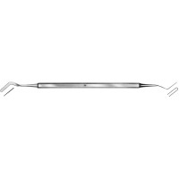 Spatel nach Heidemann - 1 db, flexibel, Figur 1, 2,5 mm + 2,5 mm - HSH 011-01