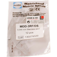 Matrizenbänder - Packung 12 Stück Typ 3 Stärke 0,04 mm - MDD-3RF