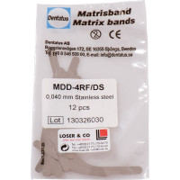 Matrizenbänder - Packung 12 Stück Typ 4 Stärke 0,04 mm - MDD-4RF