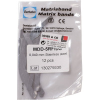 Matrizenbänder - Packung 12 Stück Typ 5 Stärke 0,04 mm - MDD-5RF