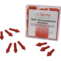 Viasz öntocsatorna, (7-8-9 mm), (NEM), Egyszerhasználatos termék, narancs, Műanyag, 350 darab