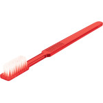 Egyszerhasználatos fogkefe (R), Egyszerhasználatos termék, piros, 100 darab